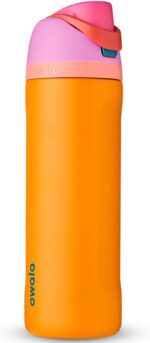 Owala Freesip Insulated Stainless Steel Water Bottle with Straw for Sports, Travel, and School Bpa-Free Sports Water Bottle, 32 Oz, Summer Sweetness