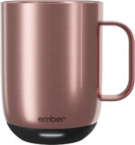 Ember Temperature Control Smart Mug 2, 10 Oz, App-Controlled Heated Coffee Mug with 80 Min Battery Life and Improved Design, Gold