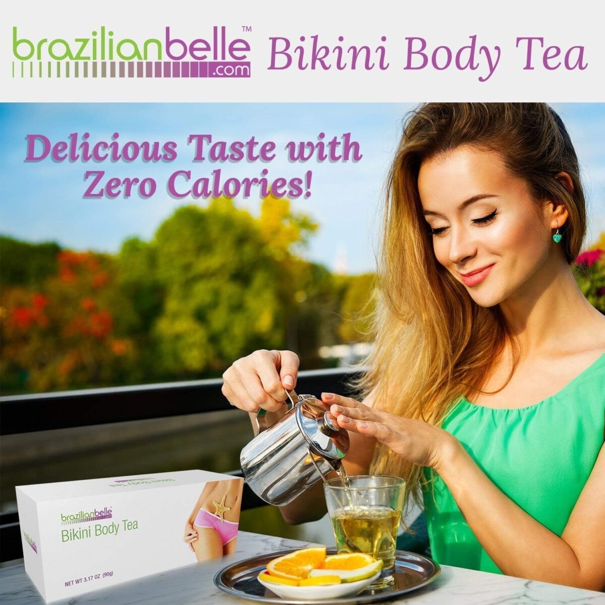 Bikini Body Detox Tea - Detoxify, Boosts Energy Levels, and Improves Complexion (15 Day Detox)