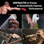 Gripmaster Hand Exerciser, Finger Exerciser (Hand Grip Strengthener), Spring-Loaded, Finger-Piston System, Isolate & Exercise Each Finger