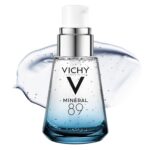 Vichy Mineral 89 Fortifying & Hydrating Daily Skin Booster | Pure Hyaluronic Acid Serum for Face | Plumps & Hydrates | Repairs Skin Barrier| Lightweight Moisturizing Gel | Fragrance Free & Oil-Free