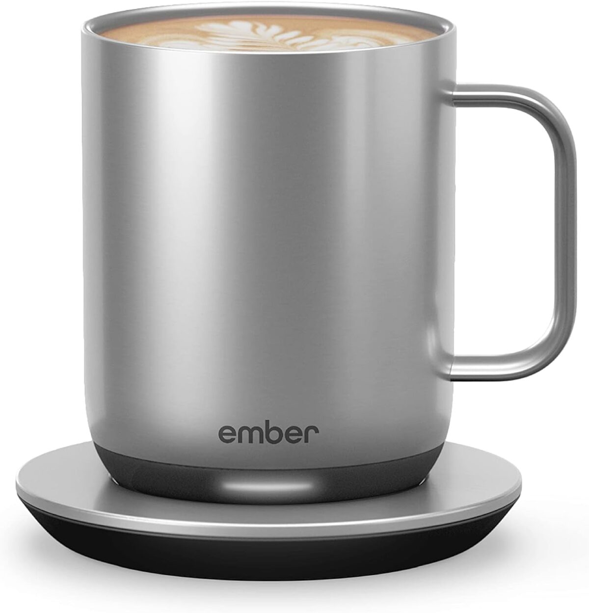 Ember Temperature Control Smart Mug 2, 10 Oz, App-Controlled Heated Coffee Mug with 80 Min Battery Life and Improved Design, Gold