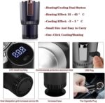 Roadmug - Heating and Cooling Car Cup Holder, Roadmug Can Heat or Cool Your Drink, Electric Heat and Cold Cooler, Cold and Hot Drink Cup Holder, Portable Smart Car Cup Warmer Cooler (Sapphire Blue)