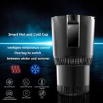 Roadmug - Heating and Cooling Car Cup Holder, Roadmug Can Heat or Cool Your Drink, Electric Heat and Cold Cooler, Cold and Hot Drink Cup Holder, Portable Smart Car Cup Warmer Cooler (Sapphire Blue)