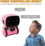 98K Kids Robot Toy, Smart Talking Robots Intelligent Partner and Teacher with Voice Control and Touch Sensor, Singing, Dancing, Repeating, Gift for Boys and Girls of Age 3 and Up