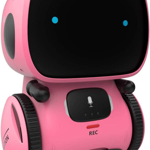 98K Kids Robot Toy, Smart Talking Robots Intelligent Partner and Teacher with Voice Control and Touch Sensor, Singing, Dancing, Repeating, Gift for Boys and Girls of Age 3 and Up