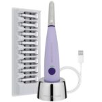 MICHAEL TODD Beauty - Sonicsmooth – SONIC Technology Dermaplaning Tool - 2 in 1 Women’S Facial Exfoliation & Peach Fuzz Hair Removal System with 8 Weeks of Safety Edges