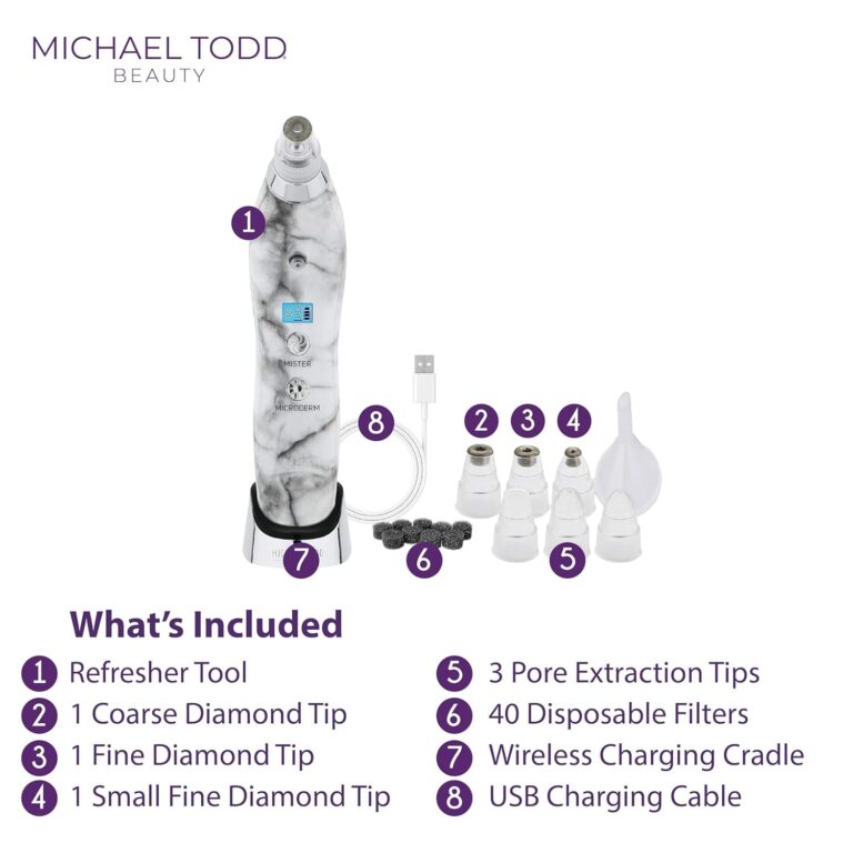 Michael Todd Beauty - Sonicrefresher - Wet/Dry Microdermabrasion & Pore Extraction System with Micromist Technology