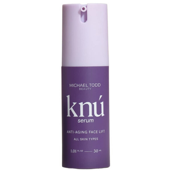 Michael Todd Beauty KNU Serum – Face Lifting, Brightening & Tightening Serum – for Restoring & Rejuvenating – with Aloe Vera, SSF, Peptides & Botanical Extracts – for All Skin Types – 1.01 Fl Oz/30 Ml