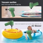 Mini Handheld Vacuum Cordless, Car Vacuum Cleaner Portable Rechargeable 3 in 1 Dust Buster & Air Blower & Hand Pump, 8000PA Hand Vacuum High Power for Keyboard, Inflate/Deflate