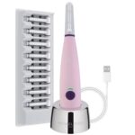 MICHAEL TODD Beauty - Sonicsmooth – SONIC Technology Dermaplaning Tool - 2 in 1 Women’S Facial Exfoliation & Peach Fuzz Hair Removal System with 8 Weeks of Safety Edges