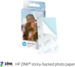 HP Sprocket 2X3" Instant Smartphone Photo Printer - Portable Color Wireless Mobile Printer - Zink Sticky-Back Photos - Print from Compatible Ios & Android Devices with Bluetooth W/Fun App - Pink