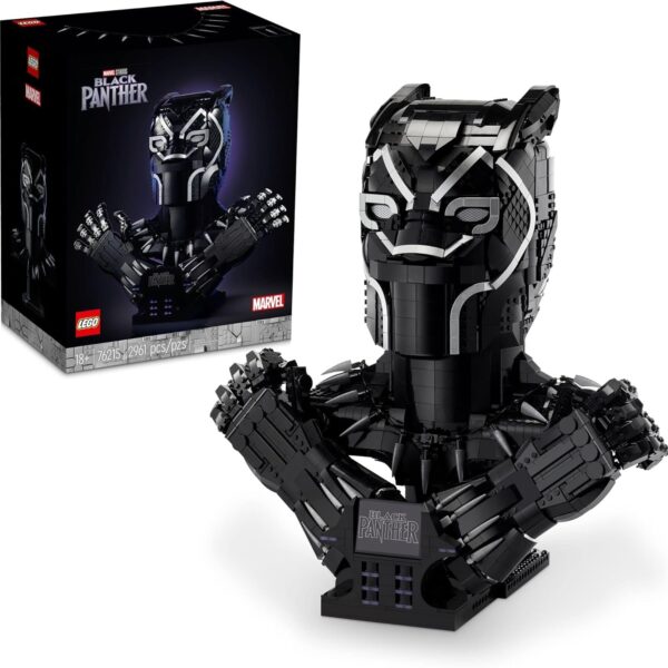 LEGO Marvel Black Panther, King T’Challa Model Building Kit, 76215 Collectible Wakanda Forever Memorabilia, Super Hero Set for Adults and Teens, Avengers Infinity Saga