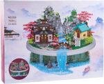 7626 PCS Micro Building Blocks Set Chinese Peachtree Model for Adults Decorative Creative Toy Present for Children Age of 14+ Cherry Blossom Tree Building Set