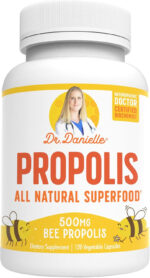 Bee Propolis from Dr. Danielle, Best Bee Propolis Supplement, 500Mg 120 Capsules