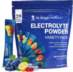 Dr. Berg Sugar Free Electrolyte Powder Packets (Variety Pack) - Daily Electrolyte Drink Mix - 28 Total Hydration Packets Sugar Free - Keto Electrolytes Powder Packets No Sugar - 7 Delicious Flavors