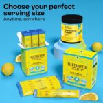 KEY NUTRIENTS Multivitamin Electrolytes Powder No Sugar - Refreshing Lemonade Electrolyte Powder - Sodium & Energy Supplement - Hydration Powder - No Calories - 90 Servings - Made in USA
