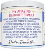 Dr. Danielle'S Original Electrolyte Powder - Hydration Drink Mix Supplement - Boosts Energy & Keto-Friendly - No Maltodextrin & Sugar Free - Raspberry Lemonade Flavor