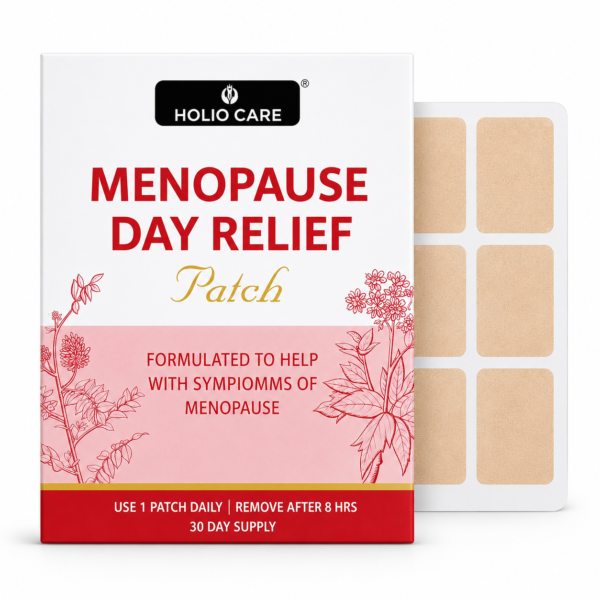 Menopause Day Relief Patch – Natural Daily Vitamin Support for Hot Flashes, Night Sweats, Mood Swings & Hormonal Balance (30-Day Supply)