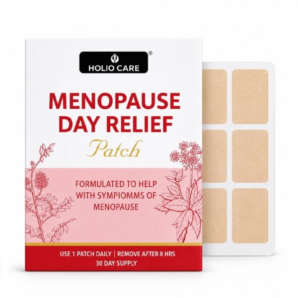 Menopause Day Relief Patch – Natural Daily Vitamin Support for Hot Flashes, Night Sweats, Mood Swings & Hormonal Balance (30-Day Supply)