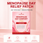 Menopause Day Relief Patch – Natural Daily Vitamin Support for Hot Flashes, Night Sweats, Mood Swings & Hormonal Ba