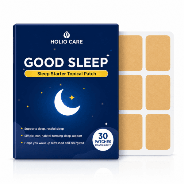 Good Sleep Patches with Melatonin – Natural Fast-Acting Sleep Support (30-Day Supply)