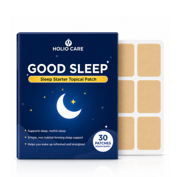 Good Sleep Patches with Melatonin – Natural Fast-Acting Sleep Support (30-Day Supply)