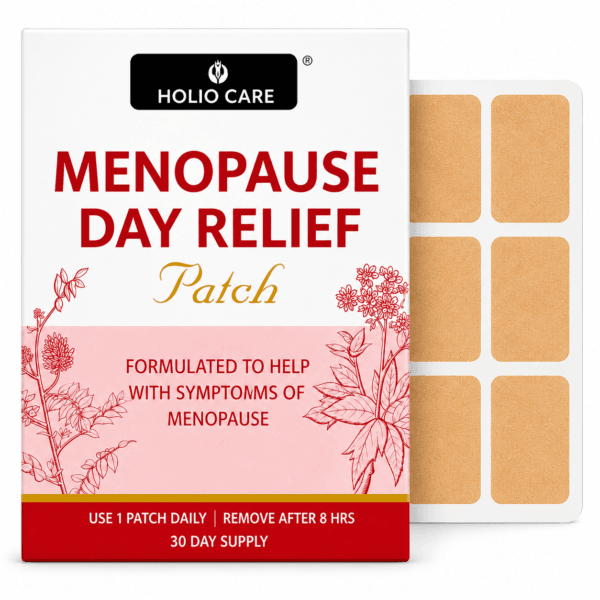 Menopause Day Relief Patch – Natural Daily Vitamin Support for Hot Flashes, Night Sweats, Mood Swings & Hormonal Balance (30-Day Supply)
