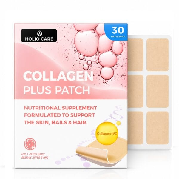 Collagen Supplements Patch – Advanced Anti-Aging Skin Patch with Collagen Peptides for Skin Tightening & Youthful Glow