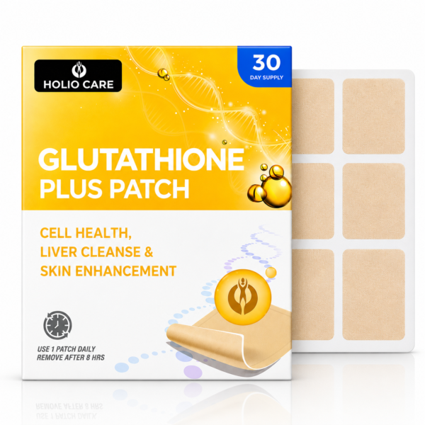Glutathione Patch – Natural Daily Support for Energy, Focus, and Vitality for Men & Women (30-Day Supply)