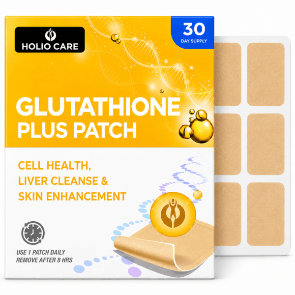 Glutathione Patch – Natural Daily Support for Energy, Focus, and Vitality for Men & Women (30-Day Supply)