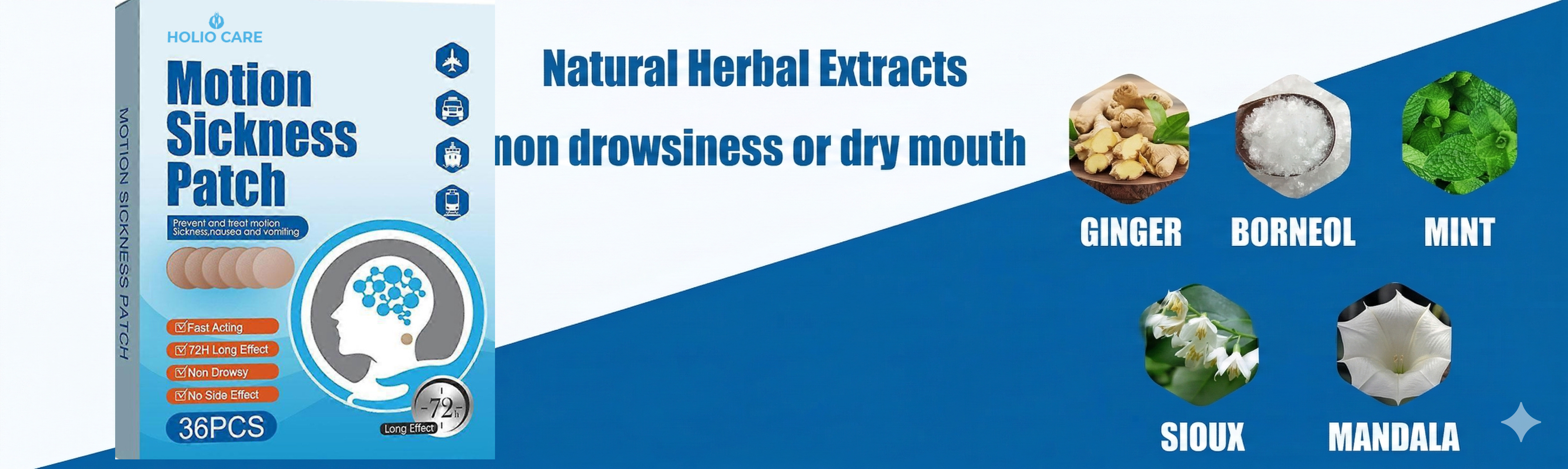 motion sickness hero banner website