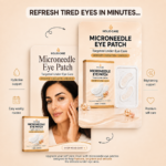 Holio Care Microneedle Eye Patch for the appearance of dark circles and puffiness, hydrating under-eye patches
